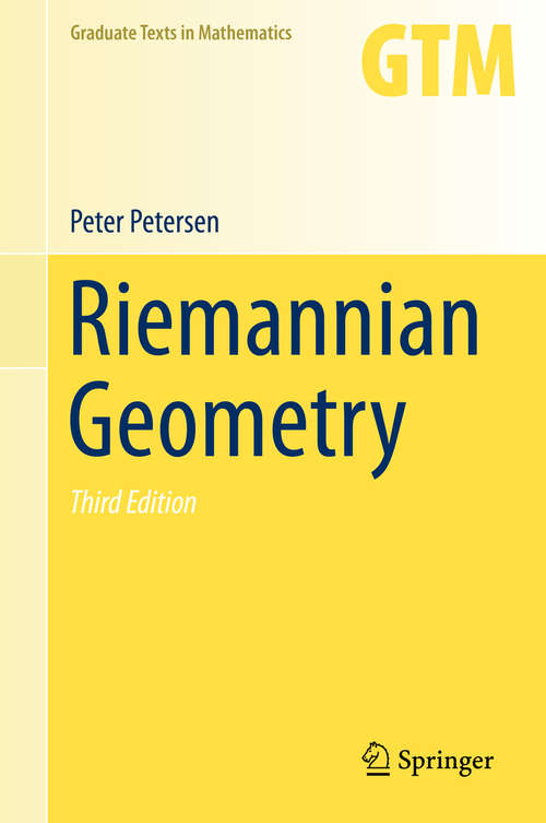 Book cover of Riemannian Geometry