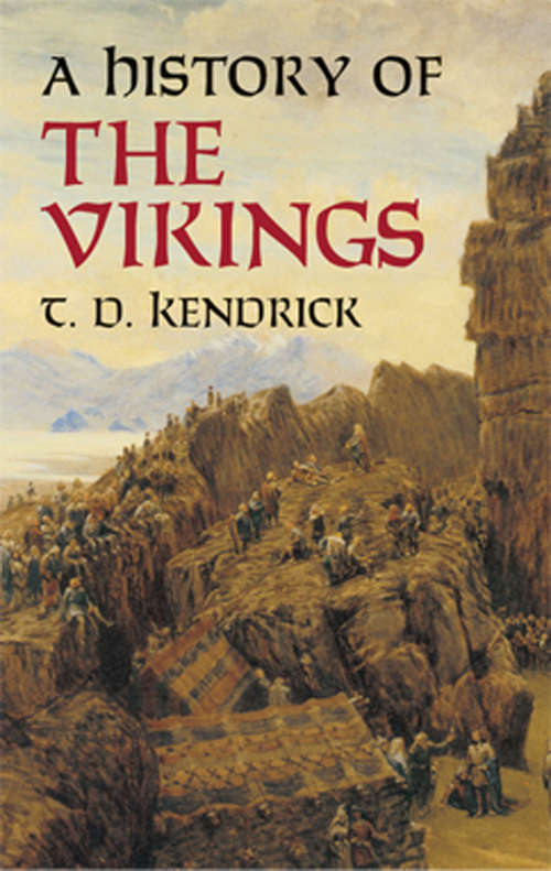 Book cover of A History of the Vikings