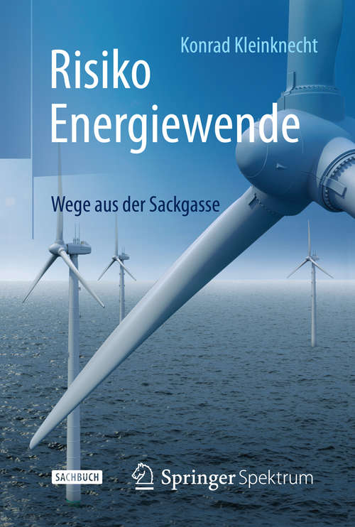 Book cover of Risiko Energiewende