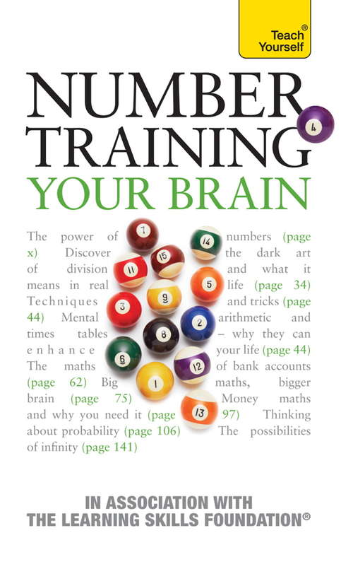 Book cover of Number Training Your Brain: Teach Yourself