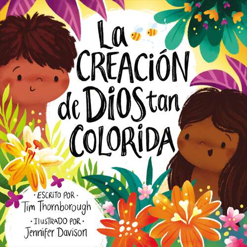 Book cover of La creación de Dios tan colorida