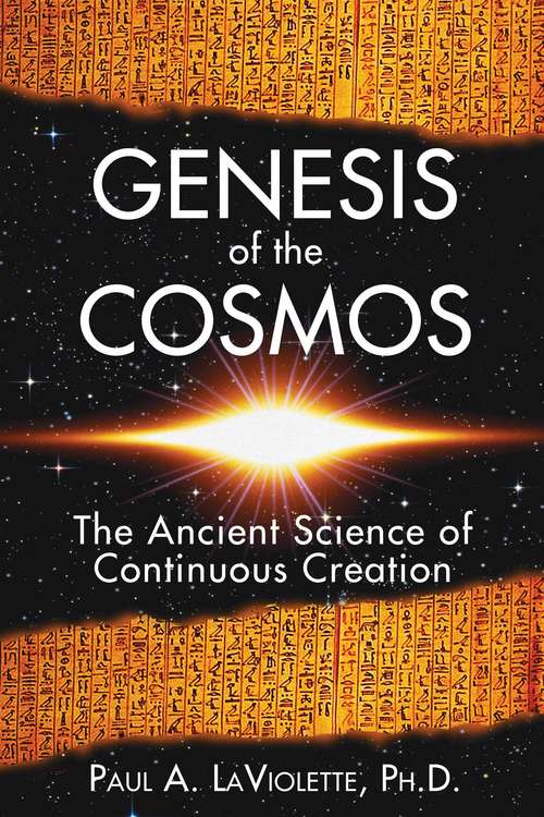 Book cover of Genesis of the Cosmos: The Ancient Science of Continuous Creation