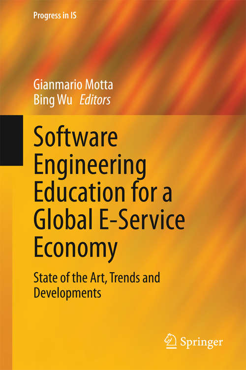 Book cover of Software Engineering Education for a Global E-Service Economy