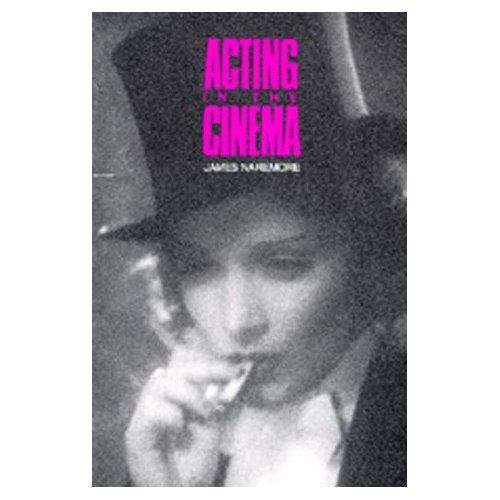 Book cover of Acting in the Cinema