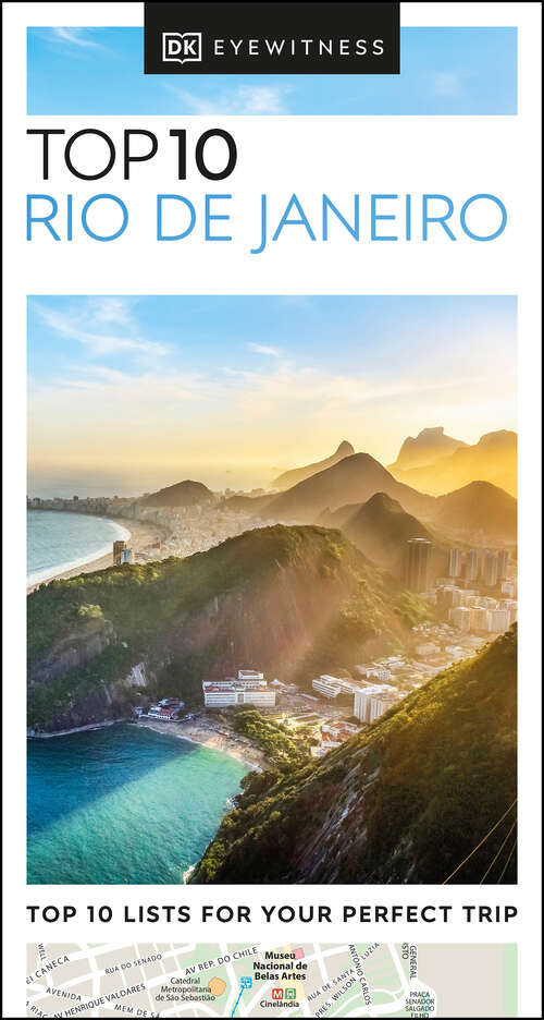 Book cover of DK Eyewitness Top 10 Rio de Janeiro (Pocket Travel Guide)