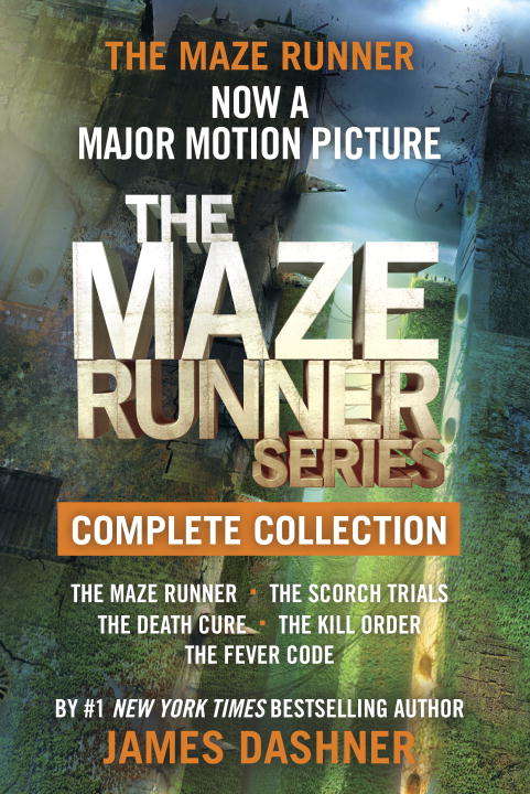 Book cover of The Maze Runner Series Complete Collection (The Maze Runner: 1, 2, 3, 4, 5)