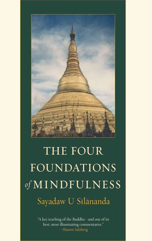 Book cover of The Four Foundations of Mindfulness