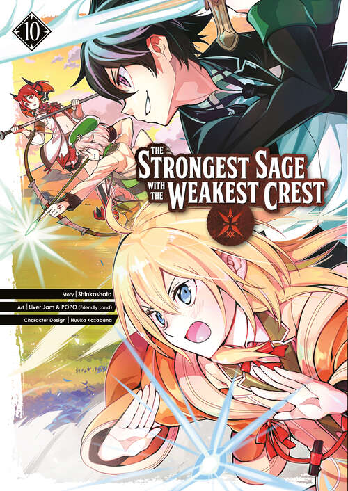 Book cover of The Strongest Sage with the Weakest Crest (The Strongest Sage with the Weakest Crest #10)