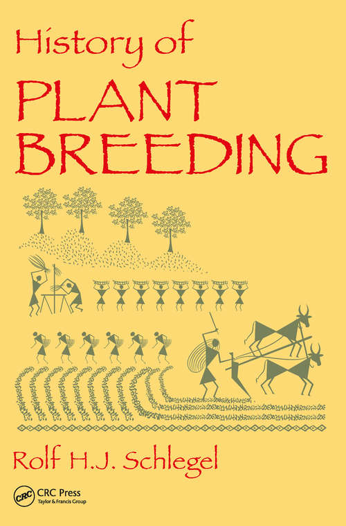 Book cover of History of Plant Breeding