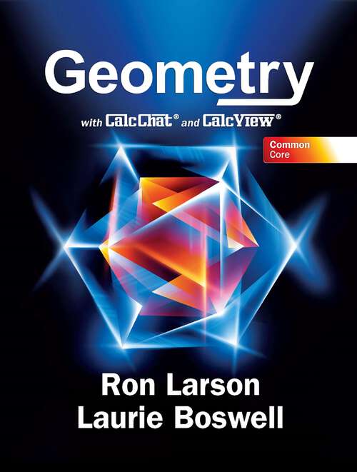 Book cover of Geometry Common Core 2022