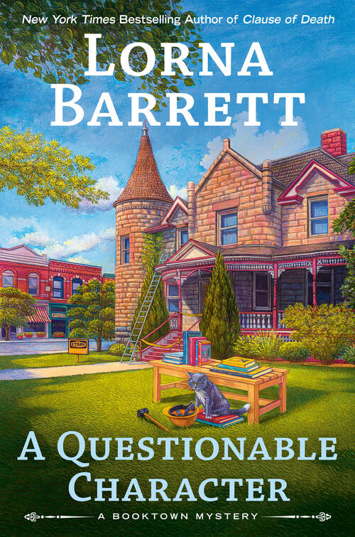 Book cover of A Questionable Character (A Booktown Mystery #17)