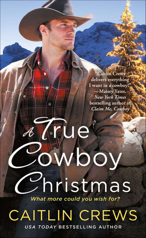Book cover of A True Cowboy Christmas (Cold River Ranch #1)