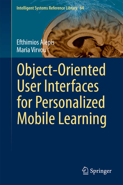 Book cover of Object-Oriented User Interfaces for Personalized Mobile Learning