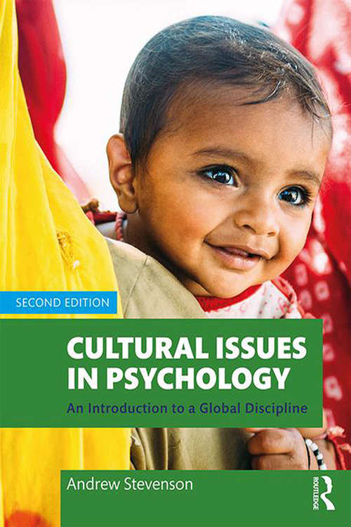 Book cover of Cultural Issues in Psychology: An Introduction to a Global Discipline (2)