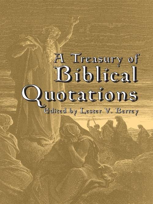 Book cover of A Treasury of Biblical Quotations