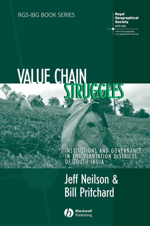 Book cover of Value Chain Struggles