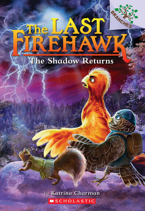 Book cover of The Shadow Returns: A Branches Book (The Last Firehawk)