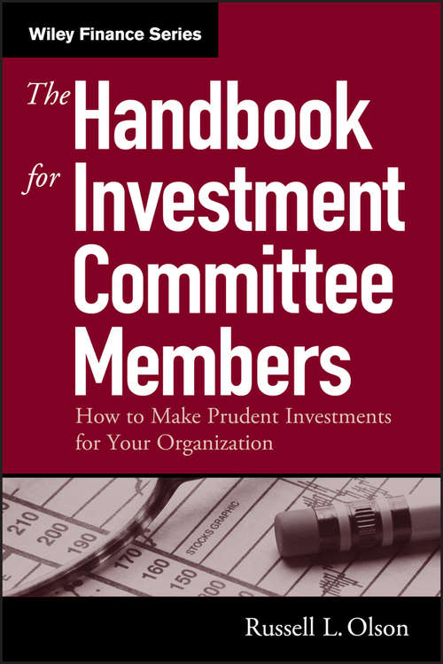 Book cover of The Handbook for Investment Committee Members