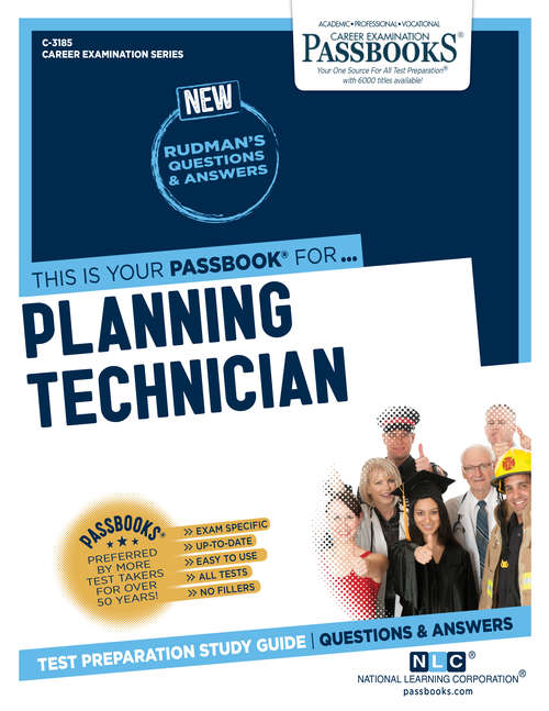 Book cover of Planning Technician: Passbooks Study Guide (Career Examination Series)