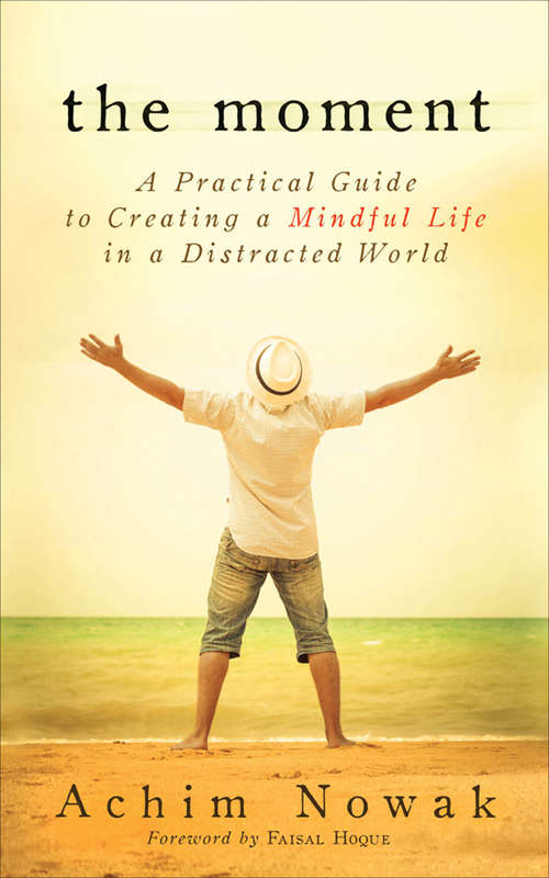 Book cover of The Moment: A Practical Guide to Creating a Mindful Life in a Distracted World