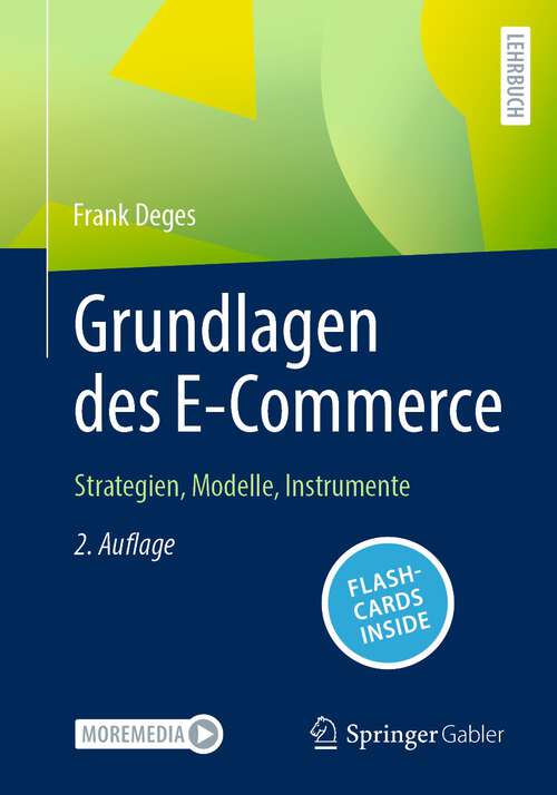 Book cover of Grundlagen des E-Commerce: Strategien, Modelle, Instrumente (2. Aufl. 2023)