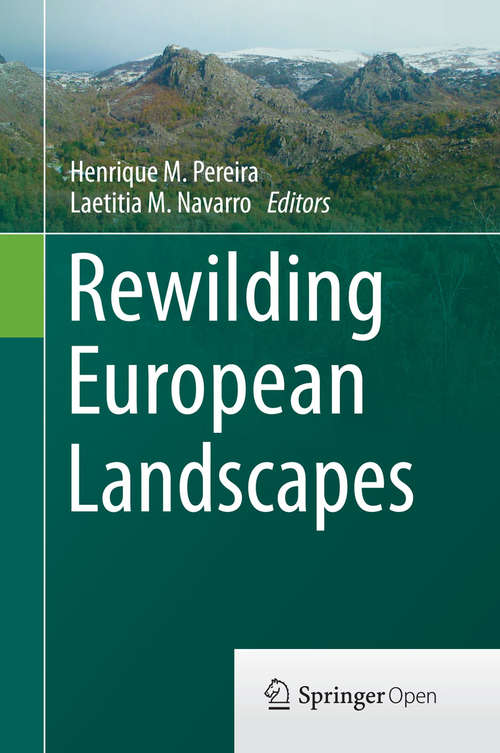 Book cover of Rewilding European Landscapes