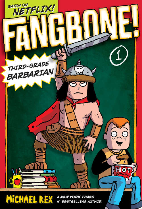 Book cover of Fangbone! Third-Grade Barbarian