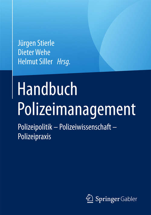 Book cover of Handbuch Polizeimanagement