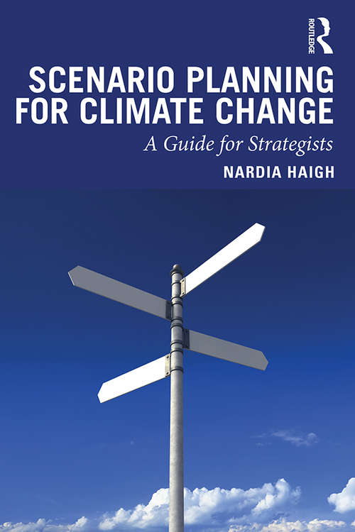 Book cover of Scenario Planning for Climate Change: A Guide for Strategists