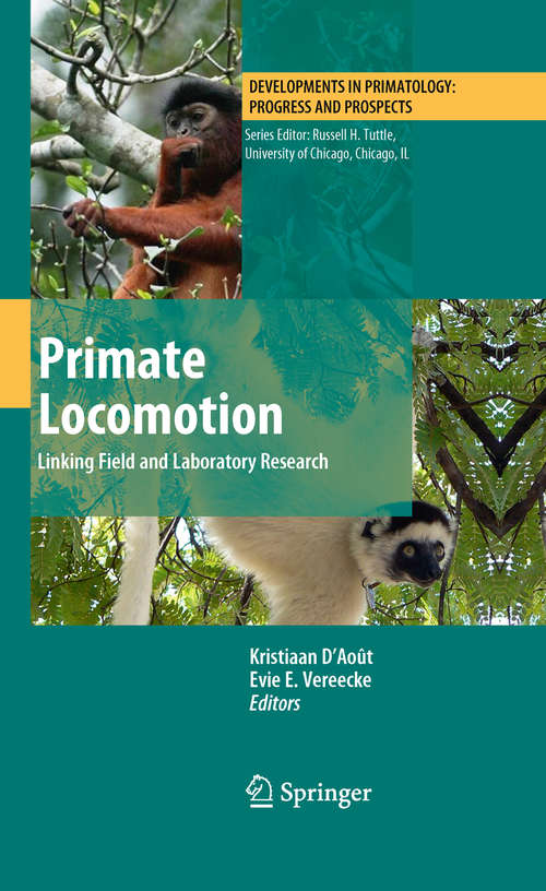 Book cover of Primate Locomotion