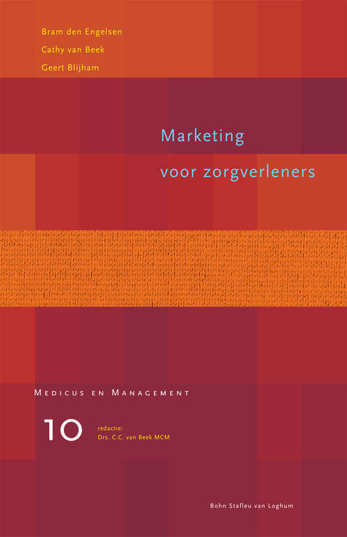 Book cover of Marketing voor zorgverleners