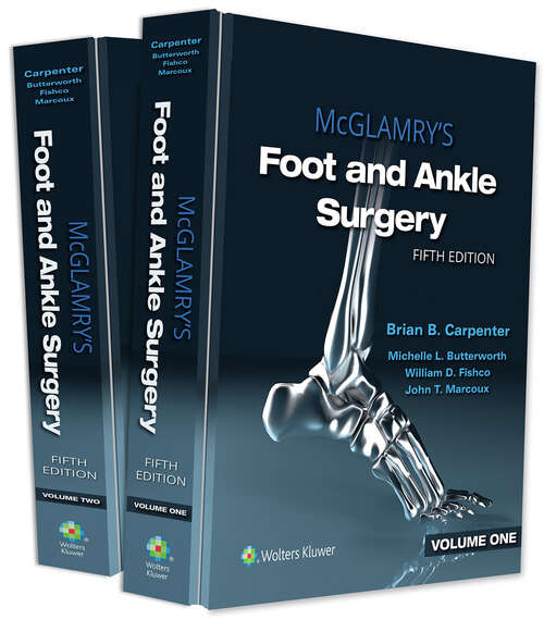 Book cover of McGlamry's Foot and Ankle Surgery