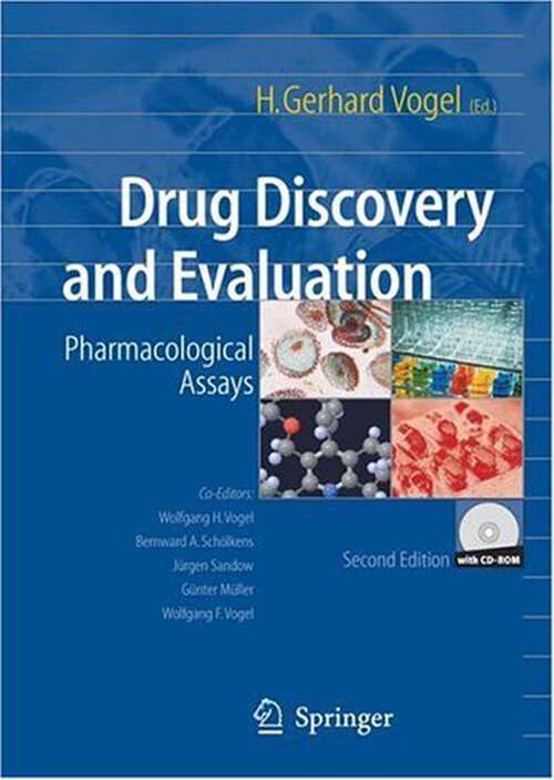 Book cover of Drug Discovery and Evaluation: Pharmacological Assays