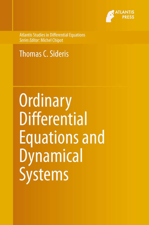 Book cover of Ordinary Differential Equations and Dynamical Systems