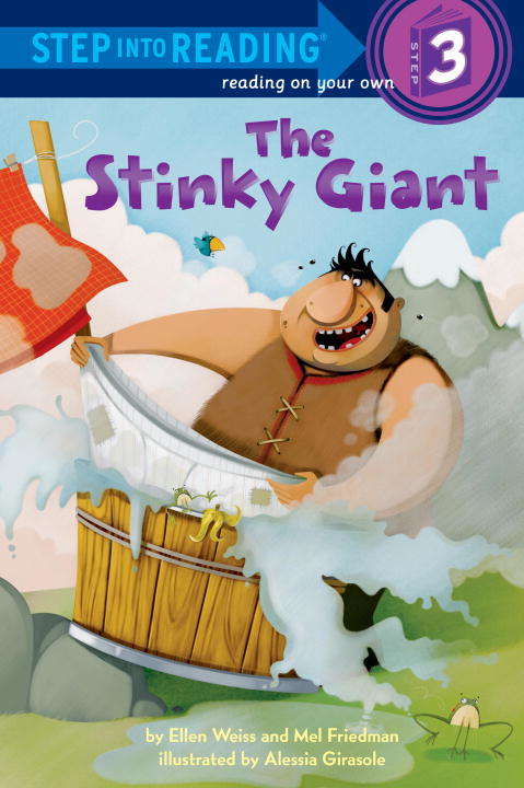 Book cover of The Stinky Giant (Step into Reading)
