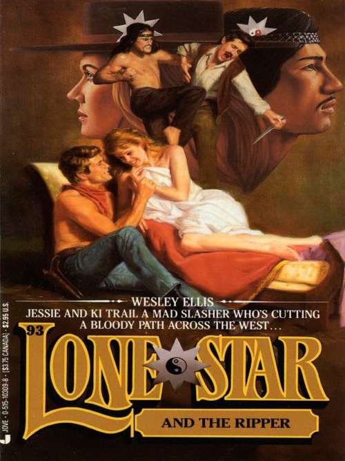 Book cover of Lone Star and the Ripper (Lone Star #93)