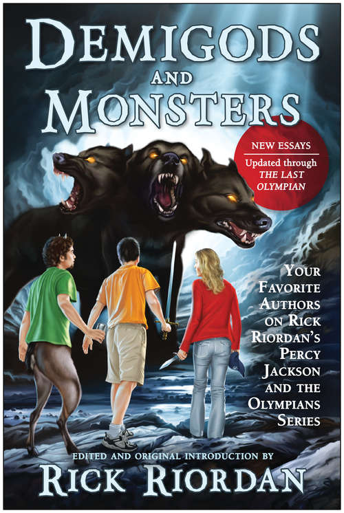 Book cover of Demigods and Monsters (Percy Jackson and the Olympians): Your Favorite Authors on Rick Riordan's Percy Jackson and the Olympians Series