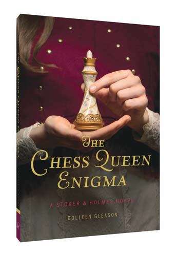 Book cover of The Chess Queen Enigma (A Stoker & Holmes Novel)