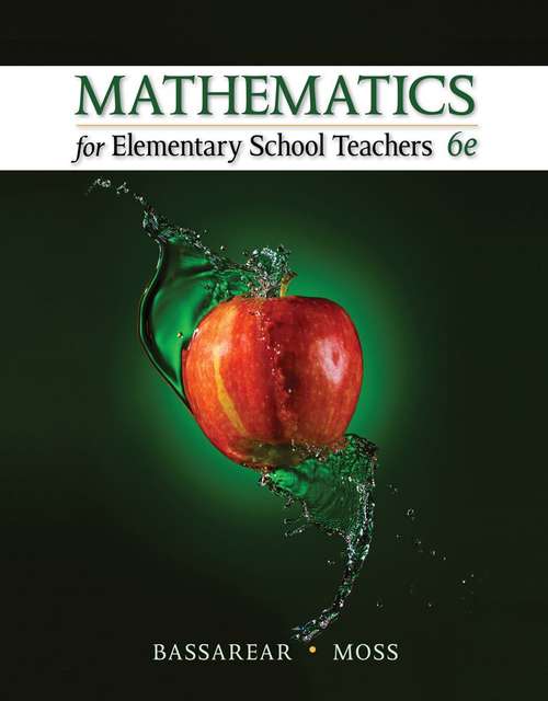 Book cover of Mathematics for Elementary School Teachers (Sixth Edition)