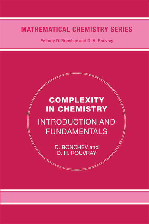 Book cover of Complexity: Introduction and Fundamentals (1)