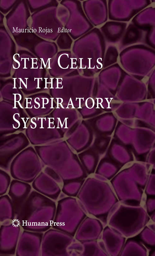 Book cover of Stem Cells in the Respiratory System