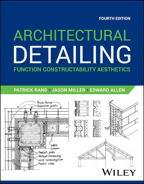 Book cover of Architectural Detailing: Function Constructability Aesthetics (4)