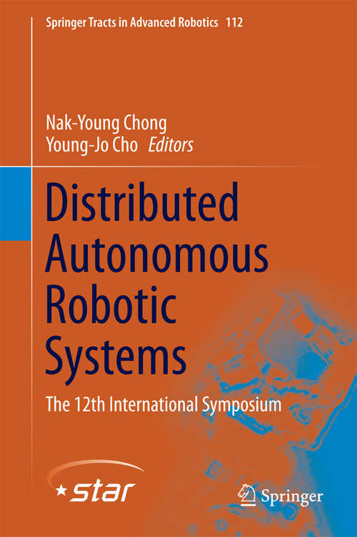 Book cover of Distributed Autonomous Robotic Systems