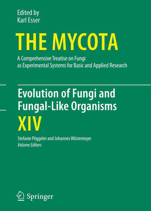 Book cover of Evolution of Fungi and Fungal-Like Organisms