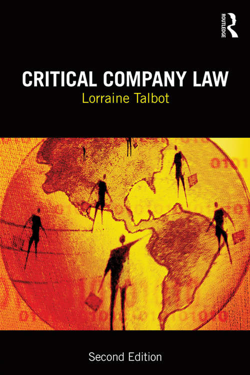 Book cover of Critical Company Law (2)