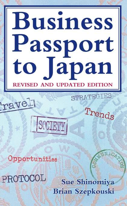 Book cover of Business Passport to Japan