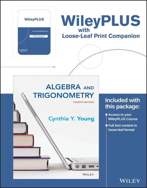 Book cover of Algebra and Trigonometry (Fourth Edition)