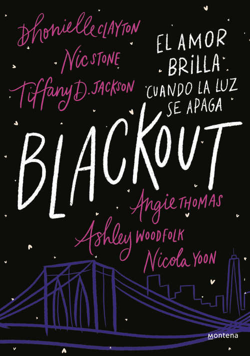 Book cover of Blackout: El amor brilla cuando la luz se apaga