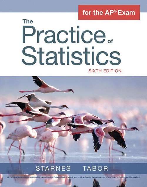 Book cover of The Practice of Statistics for the AP® Exam (6th Edition)