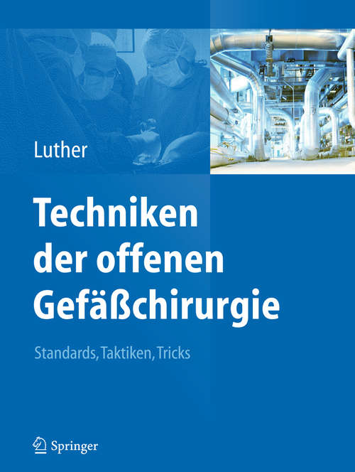 Book cover of Techniken der offenen Gefäßchirurgie